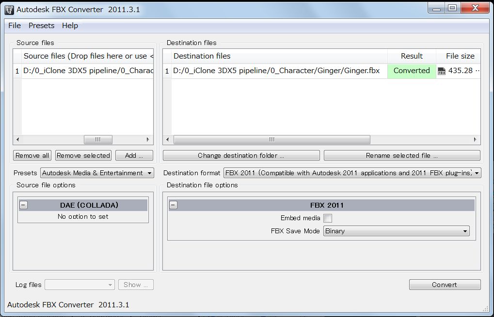 3DXchange5 Pipeline BETA Test Report2 by Hirospot